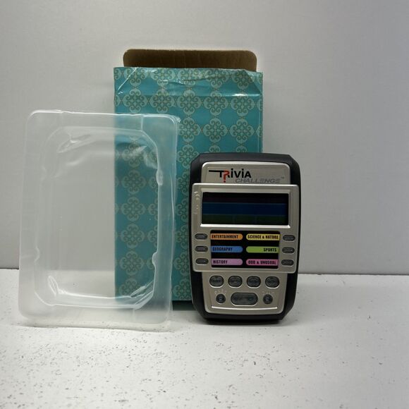 Trivia Challenge Hand Held Game - Entertainment Hand Held Tested Works - Picture 2 of 6